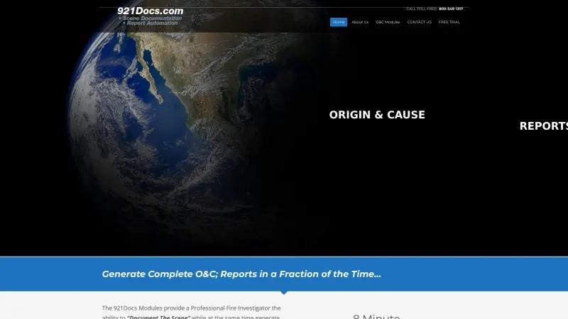 Homepage of 921Docs