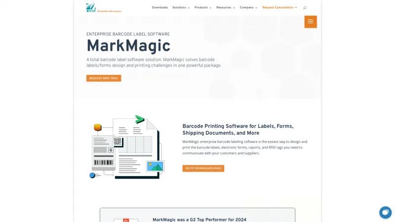 Homepage of MarkMagic