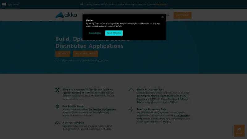 Homepage of Akka