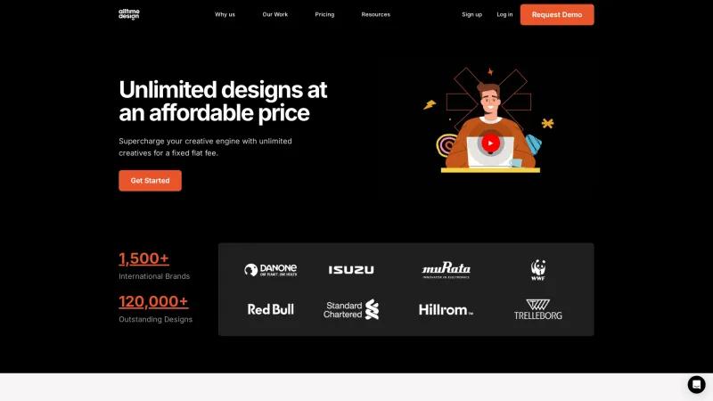 Homepage of All Time Design