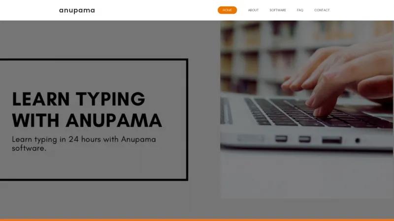 Homepage of Anupama