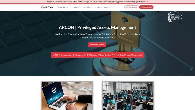 Homepage of ARCON | Privileged Access Management