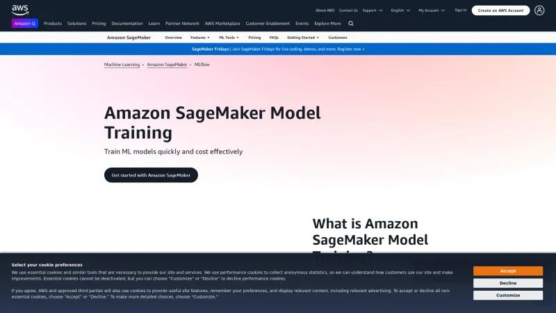 Homepage of Amazon SageMaker Debugger