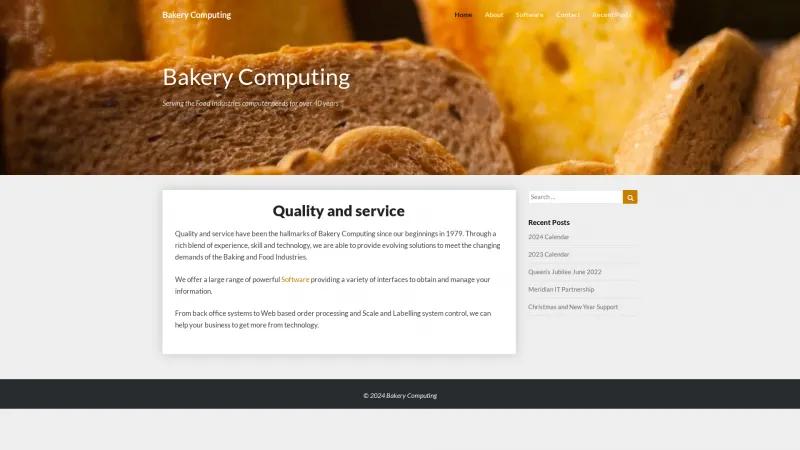 Homepage of Bakery Computing CERES