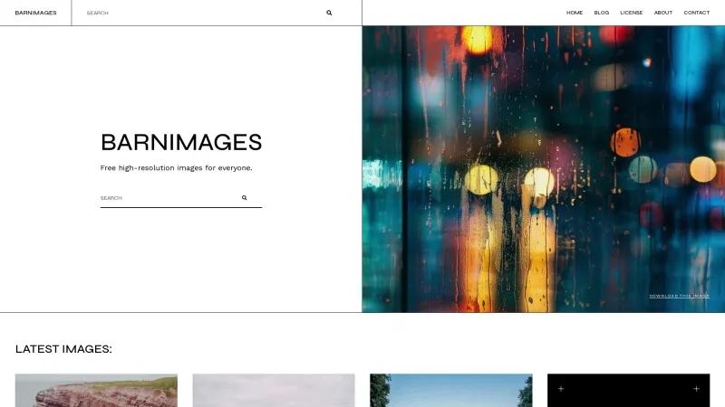 Homepage of Barnimages