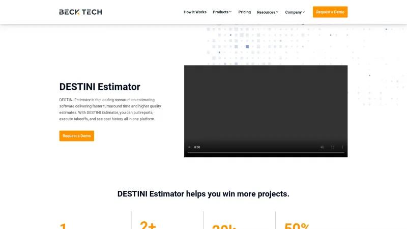 Homepage of DESTINI Estimator