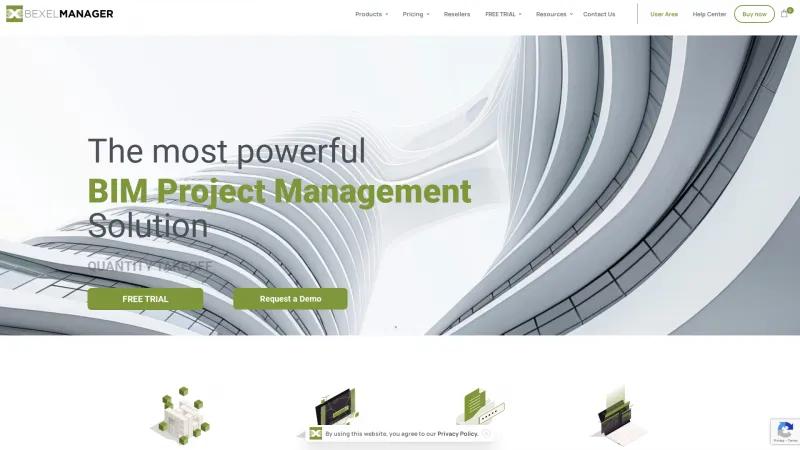 Homepage of BEXEL Manager