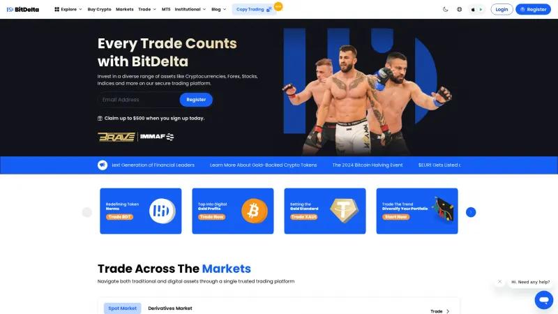 Homepage of BitDelta