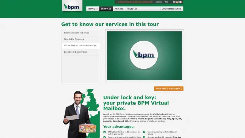 Homepage of BPM-Lux