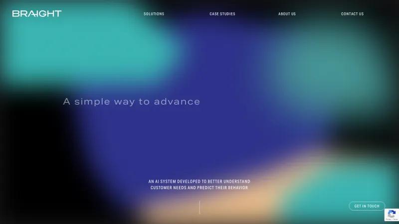 Homepage of Braight