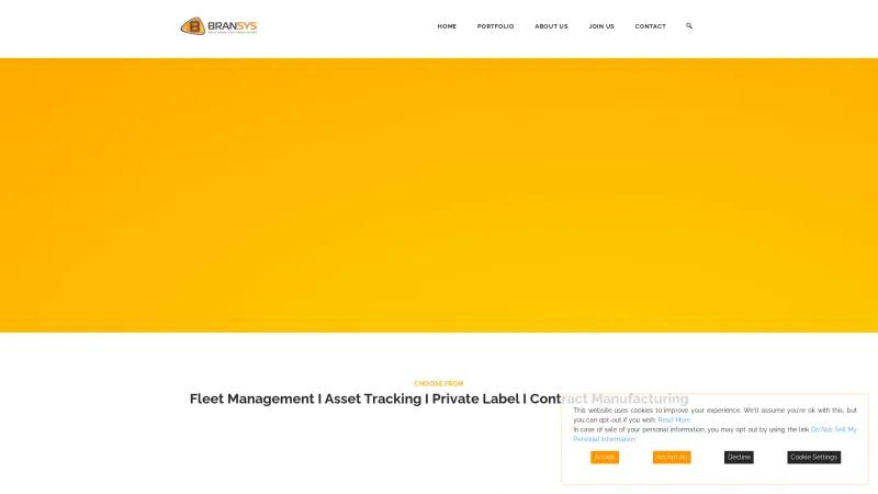 Homepage of EZtoTrack