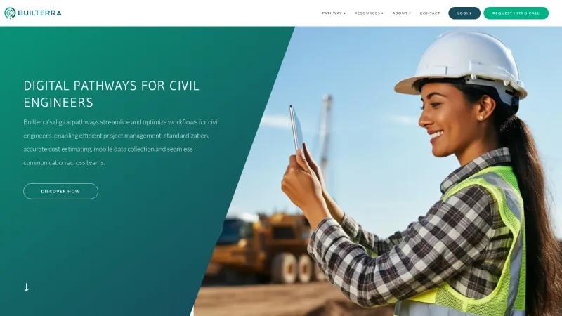 Homepage of Builterra