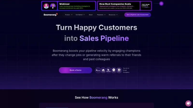 Homepage of BuyerAssist