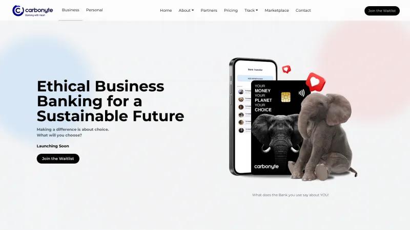 Homepage of Carbonyte