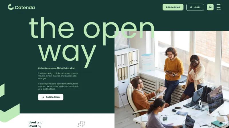 Innovative BIM Solutions for the AECOO Industry – Discover Catenda's Collaborative Platform Homepage of Bimsync
