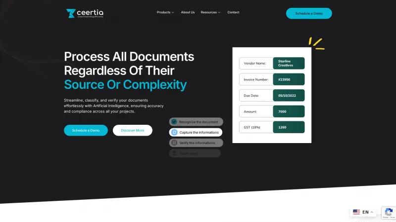 Homepage of CEErtia