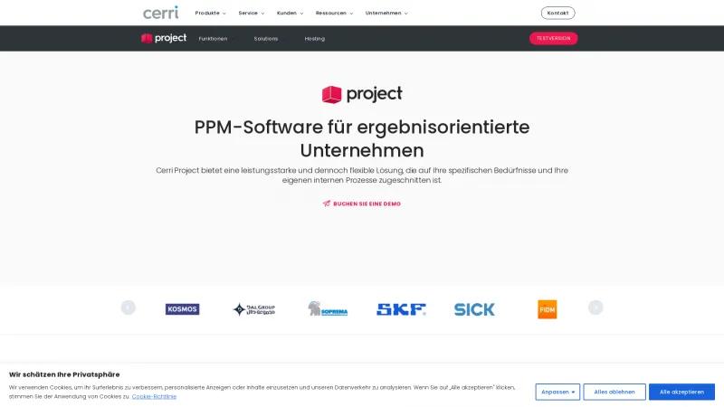 Homepage of Cerri Project