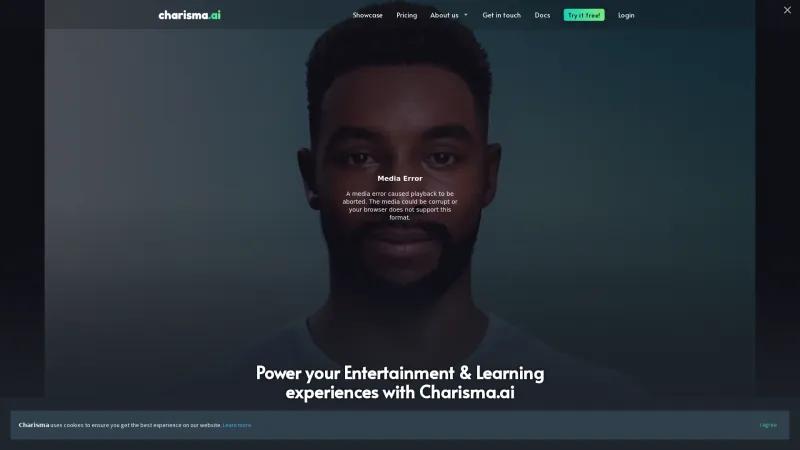 Homepage of Charisma