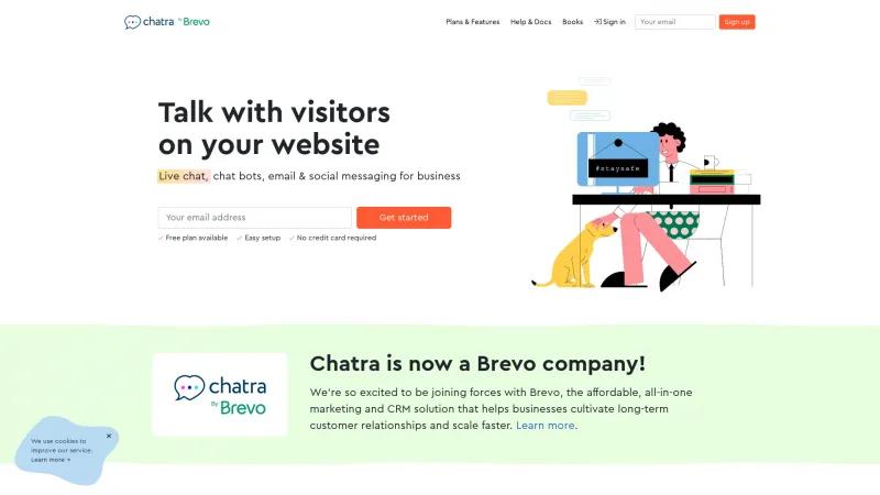 Homepage of Chatra