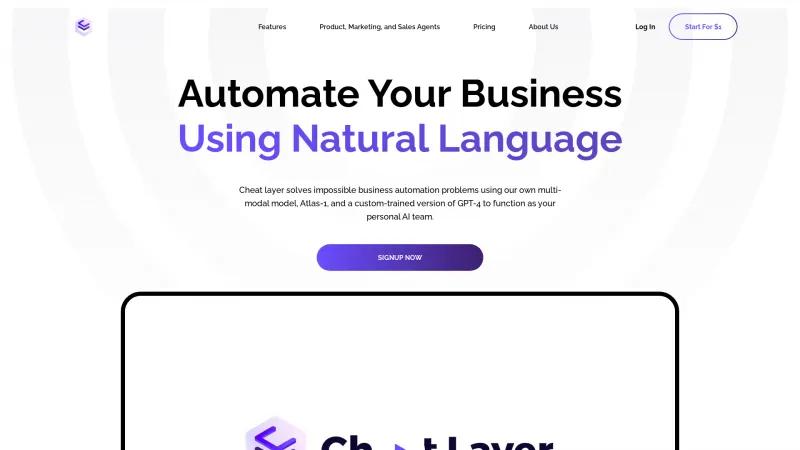 Homepage of Cheat Layer