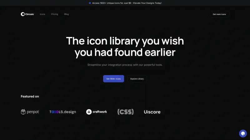 Homepage of Circum