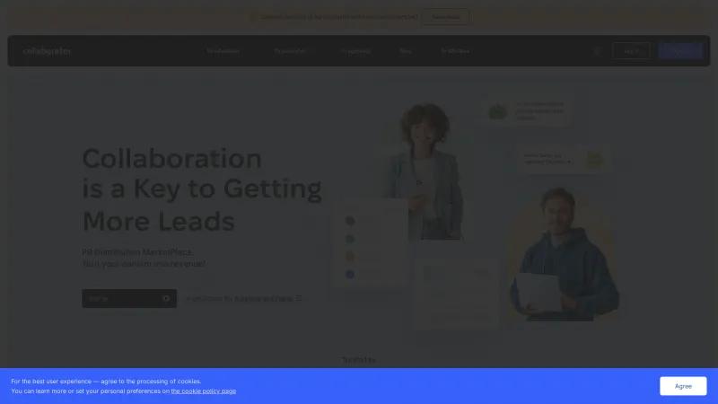 Homepage of Collaborator