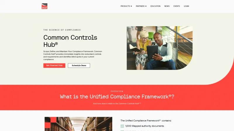 Homepage of Common Controls Hub