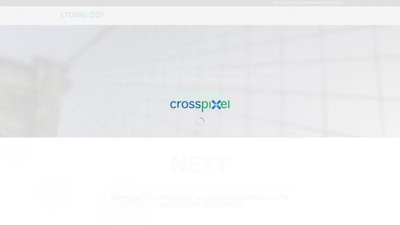 Homepage of Cross Pixel