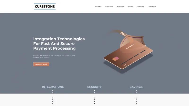 Homepage of Curbstone