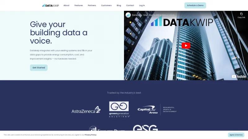 Homepage of Datakwip