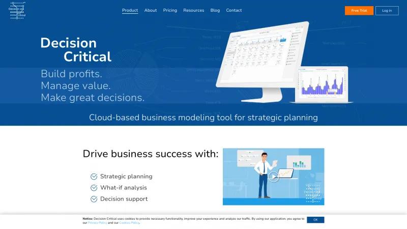 Homepage of Decision Critical Enterprise Modeling