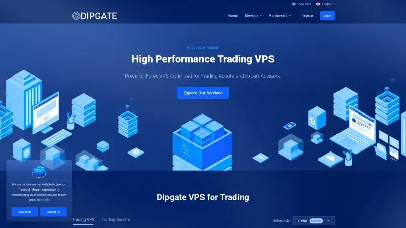 Homepage of Dipgate