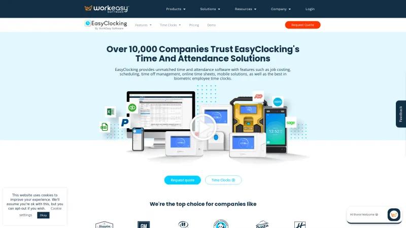 Homepage of EasyClocking