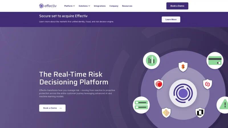 Homepage of Effectiv