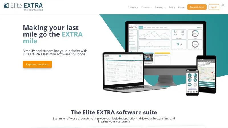 Homepage of Elite EXTRA