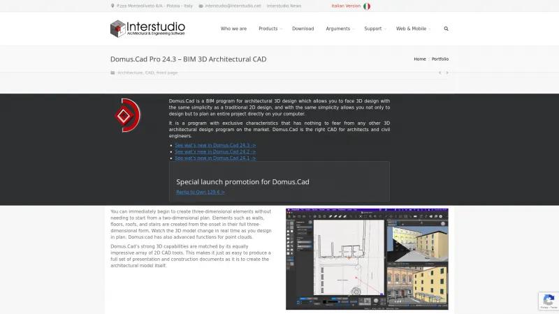 Homepage of Domus.Cad