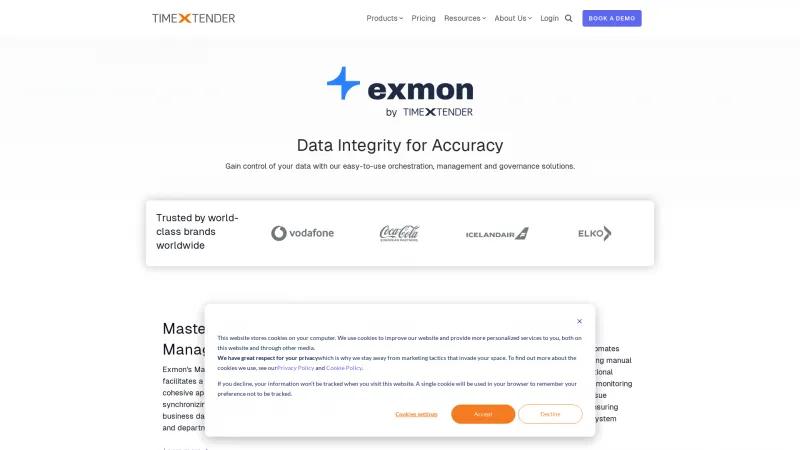 Homepage of Exmon