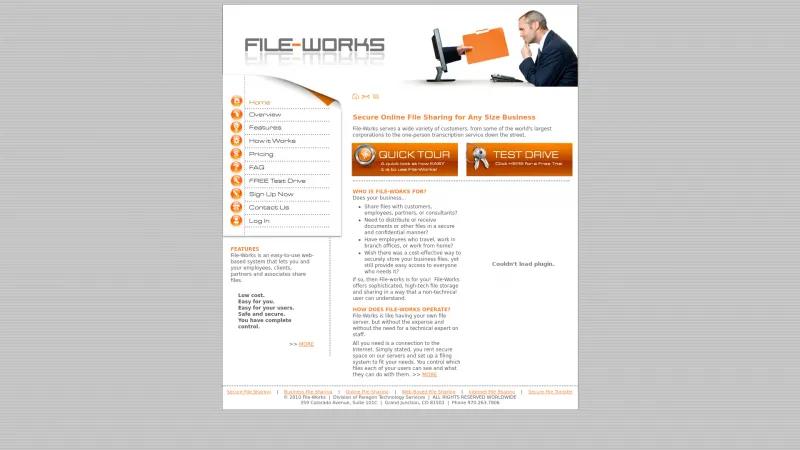 Homepage of File-Works