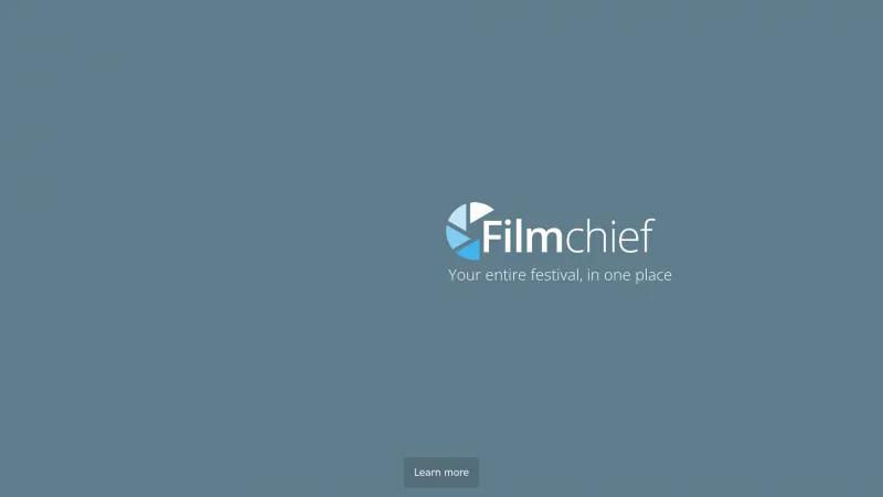 Homepage of Filmchief