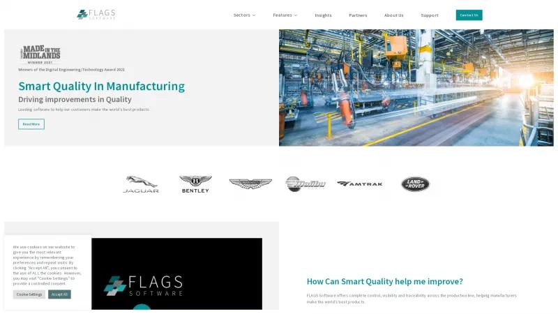 Homepage of FLAGS Software