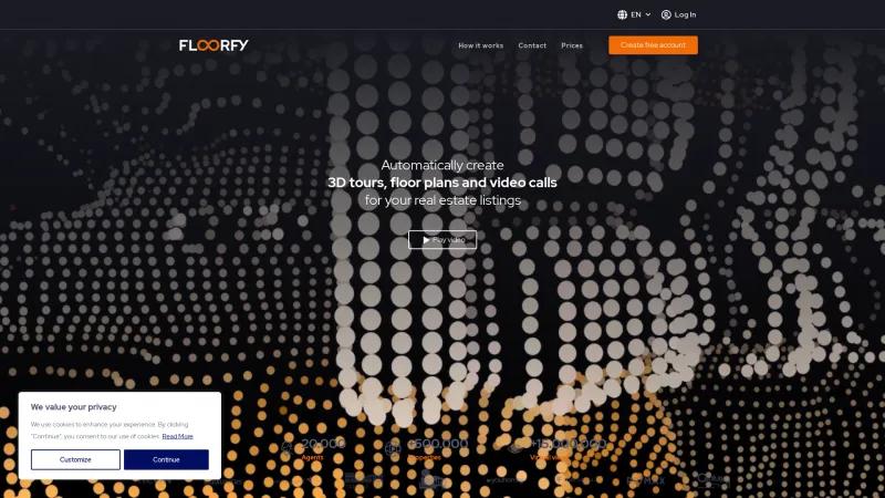 Homepage of FLOORFY