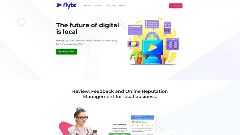 Homepage of Flyte