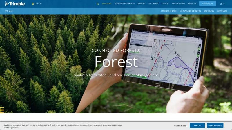 Homepage of Connected Forest