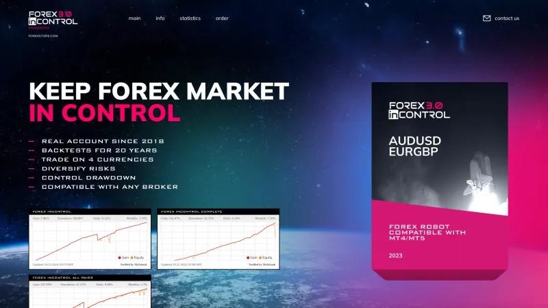 Homepage of Forex inControl