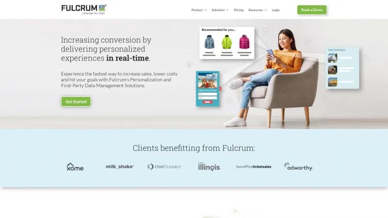 Homepage of Fulcrum