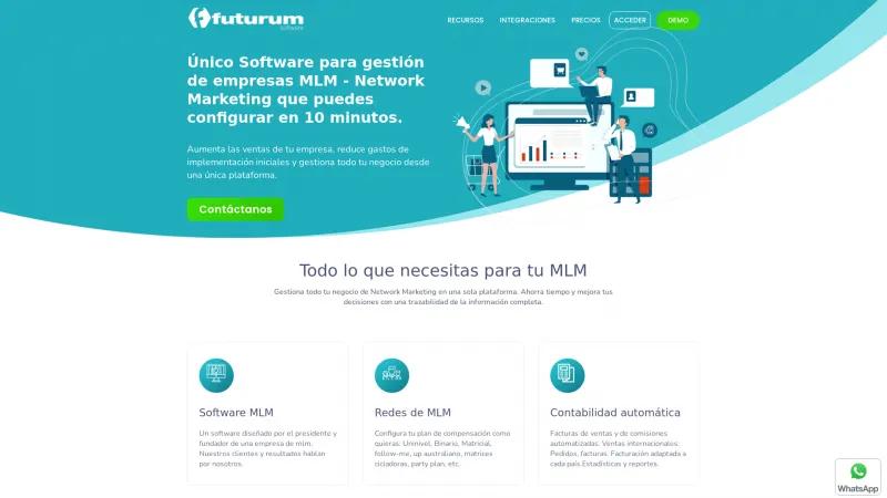 Homepage of Software Futurum