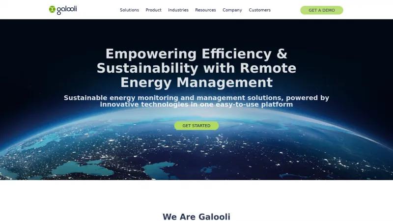 Homepage of Galooli