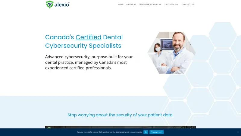 Homepage of Alexio Defender