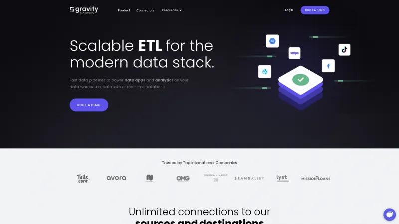 Homepage of Gravity Data