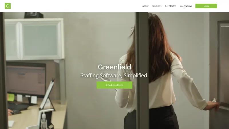 Homepage of Greenfield